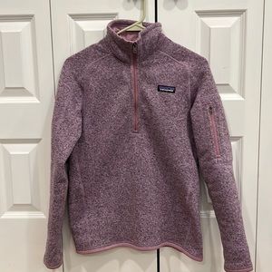 Women's Patagonia Better Sweater® 1/4-Zip Fleece. NWOT. Size small. Kiln pink.